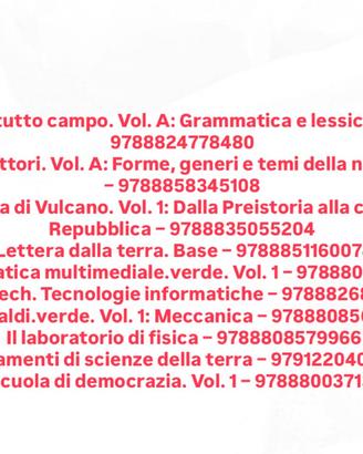 Libri scuola biologico