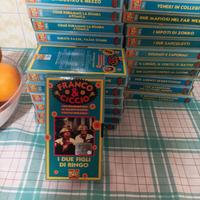 Video cassette Franco franchi Ciccio Ingrassia