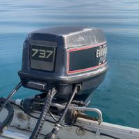 Evinrude 737 XP 40cv 2tempi gambo lungo trim elett