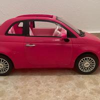 Fiat 500 + bici Barbie