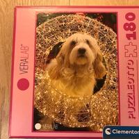 Puzzle cane clementoni 180 pz