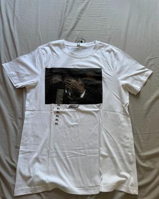 T-shirt Mister Tee XL Bianca