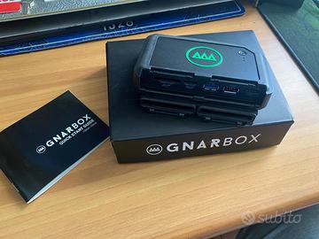 Gnarbox 256Gb sistema portatile di backup editing