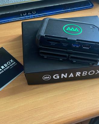 Gnarbox 256Gb sistema portatile di backup editing