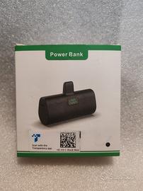 Caricabatterie portatile Mini USB/C  5200 mAh