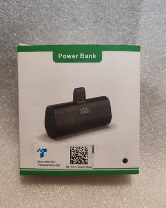 Caricabatterie portatile Mini USB/C  5200 mAh