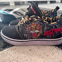Ed Hardy x Heelys