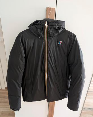 giubbotto k-way nero uomo 