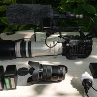 Telecamera Sony PXW-FS5-4K + Vari Accessori TOP!