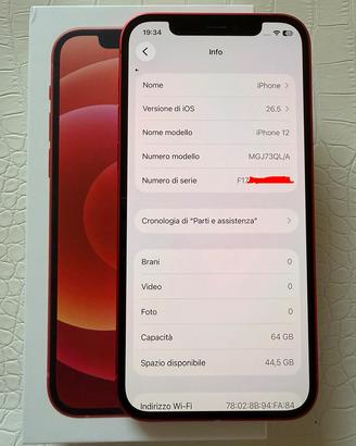 iPhone 12 RED