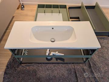 Mobile Bagno Verde+ Specchio