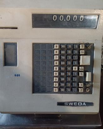 Registratore di cassa SWEDA 46M-1 vintage
