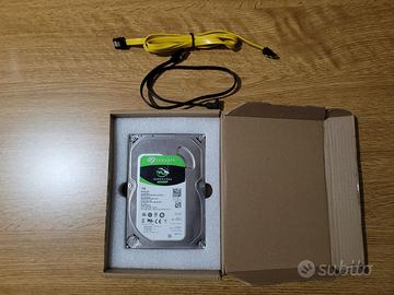 Hard Disk Seagate barracuda 1TB + 2 cavi sata