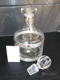 Bottiglia Decanter da Liquore in Cristallo