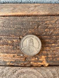 Moneta d’epoca 5 Franchi Svizzera 1932 argento 835