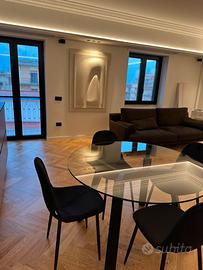 Tavolo vetro tondo connubia