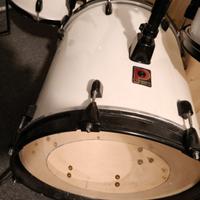 batteria jazz cassa 16*