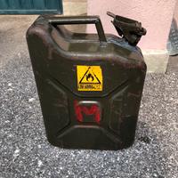 Tanica carburante dopoguerra 10 litri