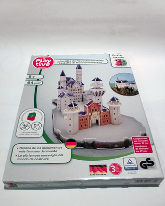 Puzzle 3D PlayTive castello NEUSCHWANSTEIN