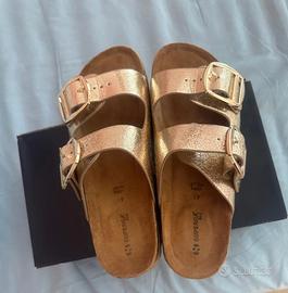 sandali ciabatte nuove Superga donna  oro n°  41