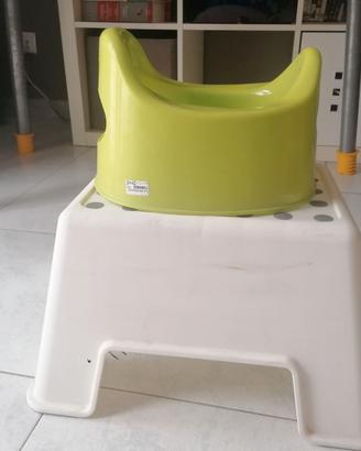 Sgabellino e vasino ikea