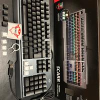 Tastiera Gaming Meccanica - Trust GXT 877 SCARR
