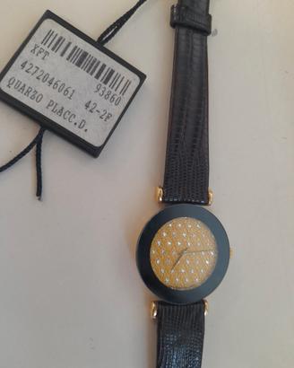 Zenith Donna Vintage Quartz NOS Nuovo Pavè Luce
