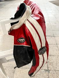 Giubbotto pelle spidi M donna e uomo protezioni