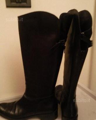 Stivali in vera pelle