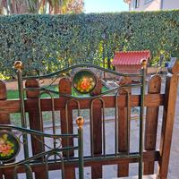 Letto in ferro battuto 