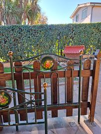 Letto in ferro battuto 