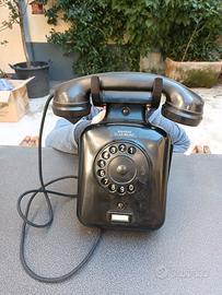 telefono vintage da parete anni 40-50 in bachelite