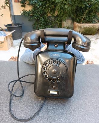 telefono vintage da parete anni 40-50 in bachelite