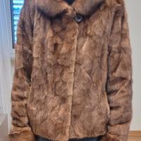 Giaccone di pelliccia di visone
