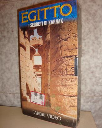 Egitto - I Segreti di Karnak - Fabbri Video VHS