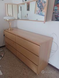 cassettiera IKEA con specchio