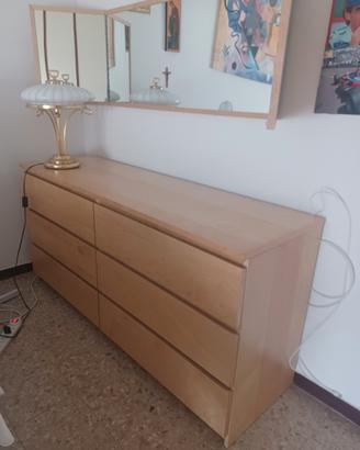 cassettiera IKEA con specchio