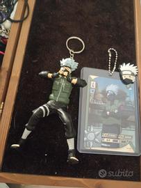 portachiavi Kakashi +segnalibro con carta Kakashi 