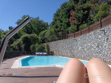 Piscina privata 5 posti week end 24/26-07