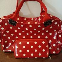 Borsa bauletto con portafoglio abbinato