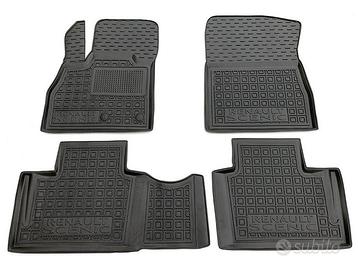 Teppetini di gomma su misura Renault Scenic 2016+