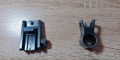 mire regolabili carabina Erma EM1 .22
