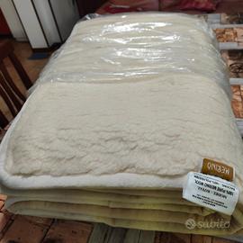 coperta o copri materasso in lana merino 