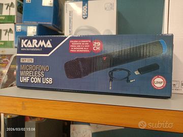 radiomicrofoni nuovi in liquid. x cessata attività