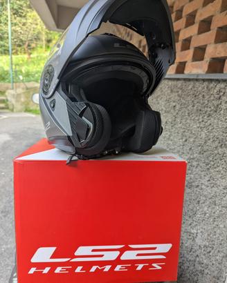 Casco LS2 Strobe II modulare grigio opaco taglia M