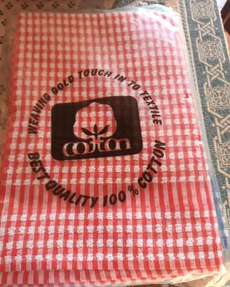 6 strofinacci da cucina 