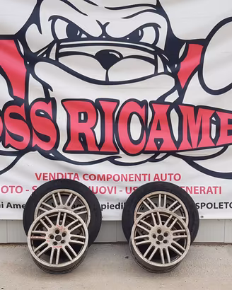 4x CERCHI IN LEGA ALFA ROMEO 156 147 GT Q4 DA 17