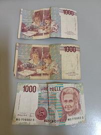 banconote 1000 lire