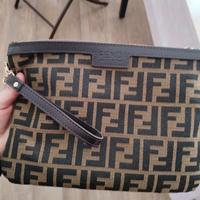 poshette firmata in tessuto