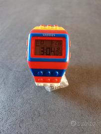 Orologio simil mattoncini Lego